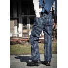 1910 Style Striped Work Pants