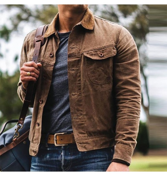 Men's Outdoor Multi-pocket Workwear pel Jacket