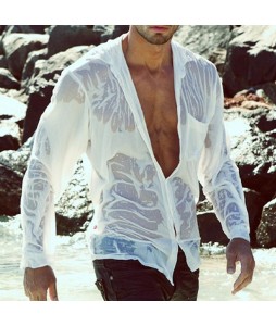 Men's Versatile Casual Cotton Linen Long Sleeve Shirt