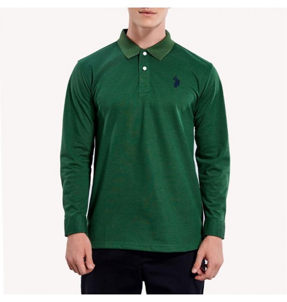 Men's pel Embroidered Casual Polo Shirt