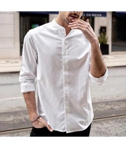 Men's Casual Simple Shirt