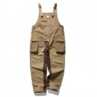 Retro Stitching Tooling Casual Overalls