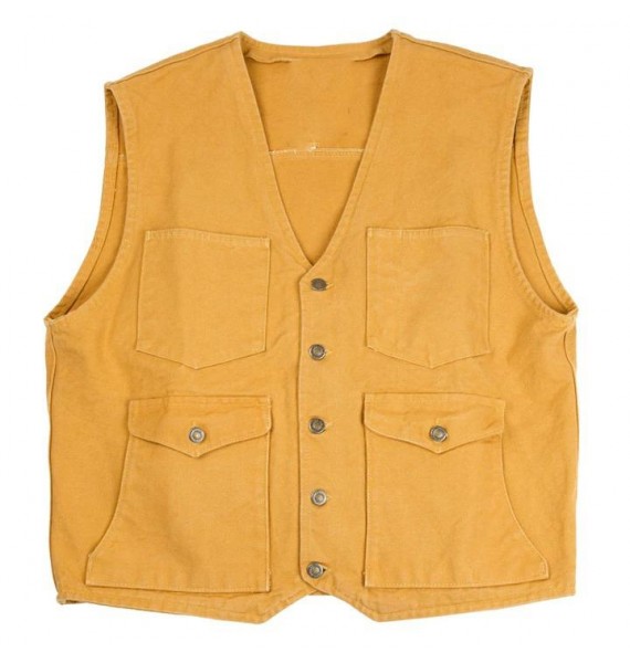Single-breasted Button Pocket Waistcoats