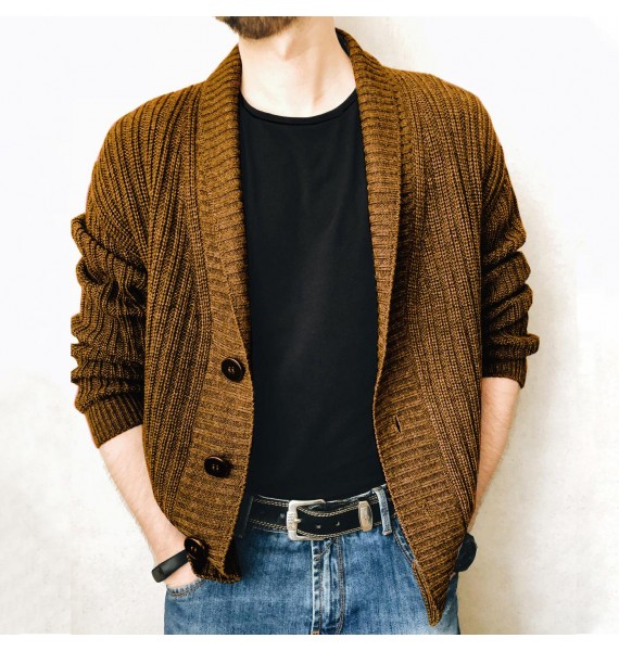 Long Sleeve Fashion V-Neck Sweater Cardigan