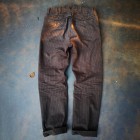 French Striped Pepper and Salt Cargo Pants