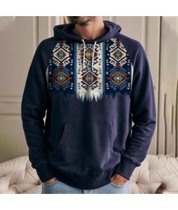 Western Ethnic Style Men's Sweater
