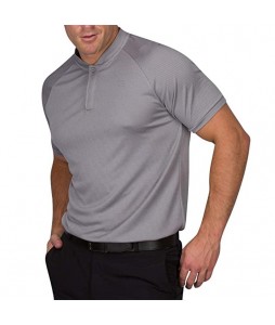 Men's Casual Loose Short Sleeve Polo Shirt