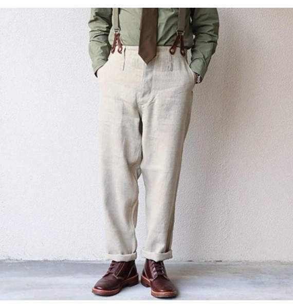 French linen work pants from the early 1900s