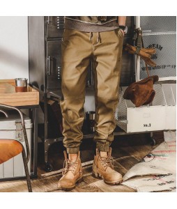 Men's Casual Loose American Retro Cargo Pants Harem Pants