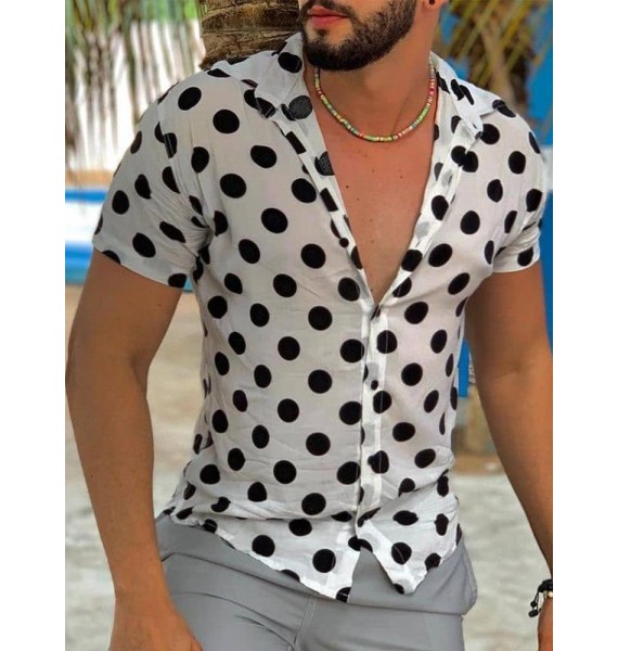 Casual Fashion Polka Dot Shirt