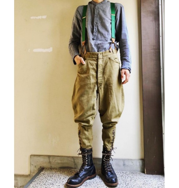 1950s Retro Military Style Knight Trousers
