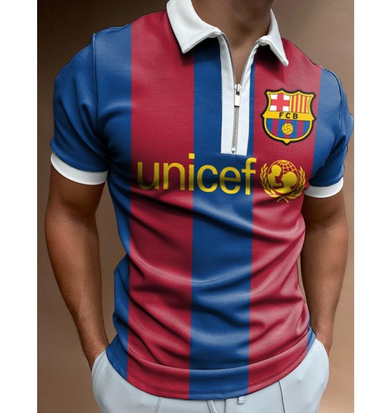Barcelona Short Sleeve Polo Shirt