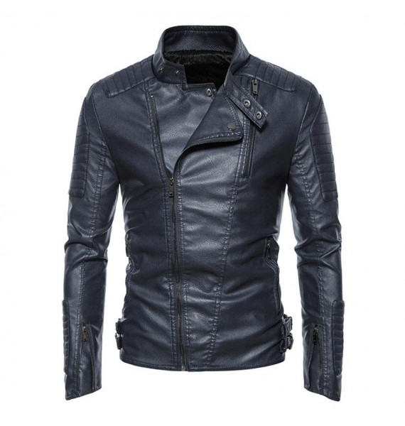 Men's  pel PU Leather Jacket