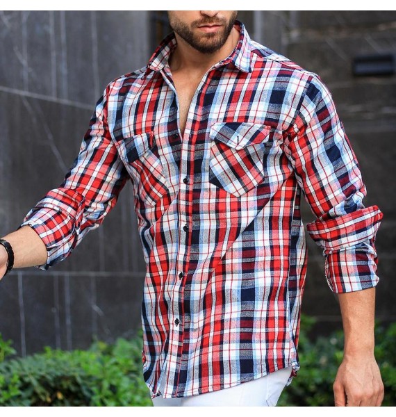 Casual Long Sleeve Versatile Men's Shirt