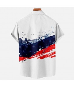 Men's Outdoor American Fg Print Shirt