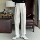 Comfortable simple mens casual pants in summer