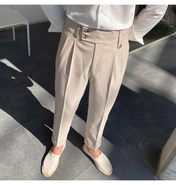 Gentleman elegant and comfortable mens trousers