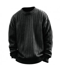 Men's Outdoor Comfortable And Breathable Round Neck Sweater