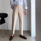 Gentleman elegant and comfortable mens trousers mens trous