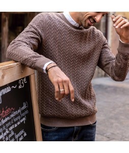 Men's Casual Pullover Sweater