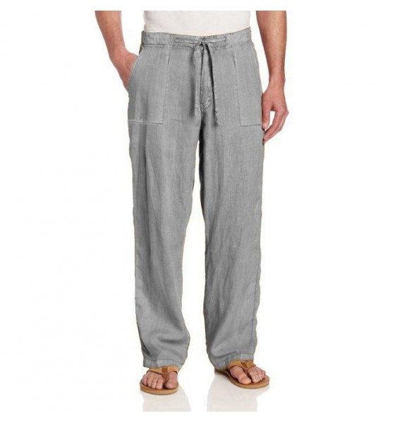 Men's Casual Loose Comfortable Cotton Linen Trousers