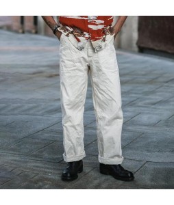 1940s World War II USN HBT deck pants